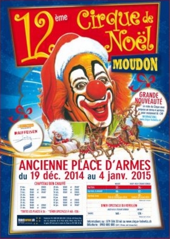 Cirque de Noël 2014 – Moudon
