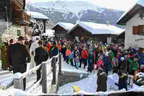 La Fête des Rois à Chandolin