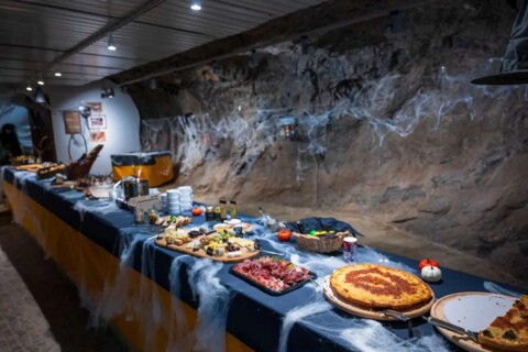 Brunch d&rsquo;Halloween aux Mines de Sel de Bex