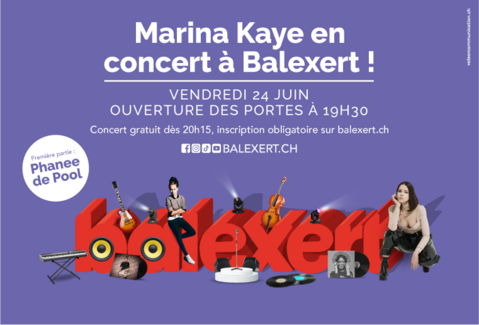 Fête de la Musique à Balexert avec Marina Kaye