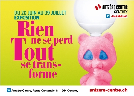 Expo « Rien ne se perd, tout se transforme » à Antzère Centre
