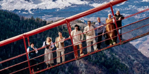 100 ans du pont suspendu de Niouc