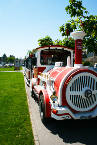 Train à la Maison de la Rivière – Tolochenaz