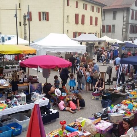 Marché de septembre de Moudon