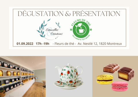 Dégustation et présentation des créations – Montreux