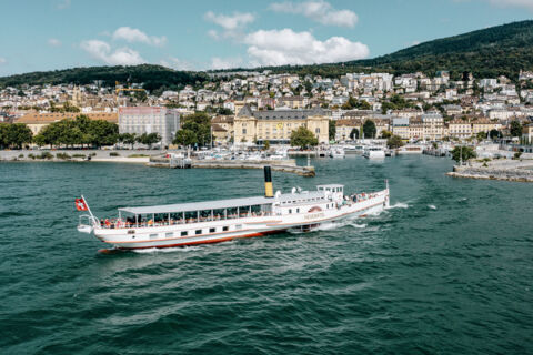 Croisière gourmande sur le lac de Neuchâtel