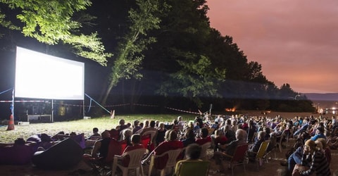 Cinéma sous les étoiles à Yvonand