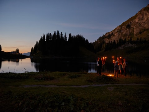 Nuits magiques dans les Alpes vaudoises