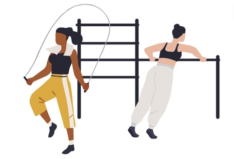Cours de street workout : pour et par des femmes