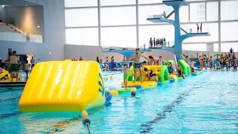 Pool Party à la Vaudoise aréna