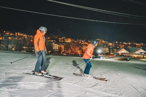 Ski nocturne à Loèche-les-Bains