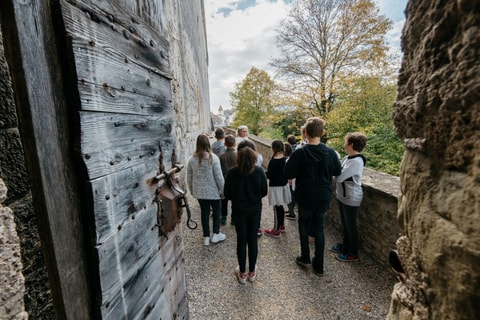 Visite guidée du chantier du Château de Grandson (VD)