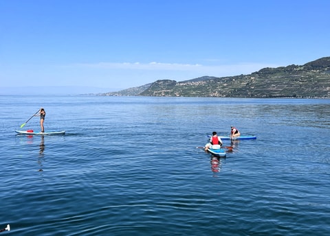 Traversée du Léman en Stand Up Paddle