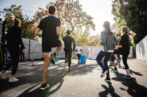 Chasse aux œufs sportive de l'UltimateFitXperience