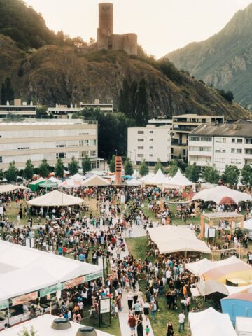 Festival des cinq continents à Martigny (VS)
