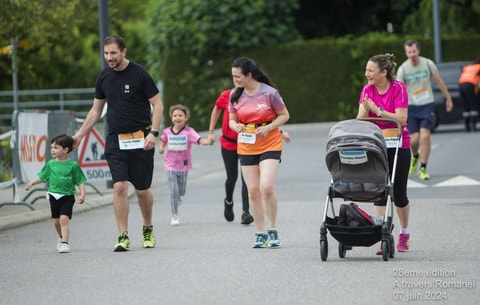 Course À travers Romanel (VD)