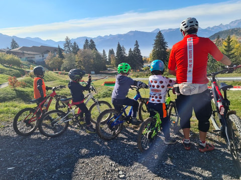 Camp de VTT pour enfants à Villars-sur-Ollon (VD)