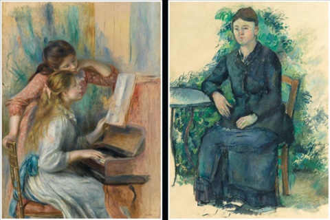 Expo « Cézanne – Renoir, Regards croisés »