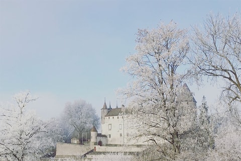 Marché de Noël au château d&rsquo;Oron (VD)