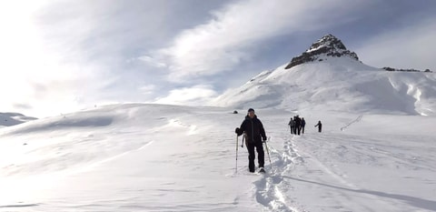 Bivouac hivernal: deux nuits au col du Grand-Saint-Bernard