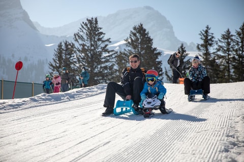 Courses de luges de l&rsquo;ESS Gryon à Frience (VD) | Bobcross