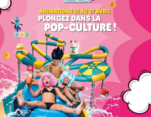 Plongez dans la pop culture à Aquaparc (VS)