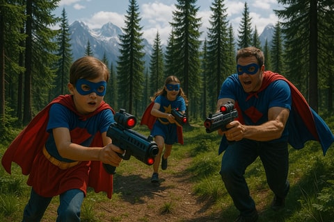 Laser game des Super-Héros – Torgon