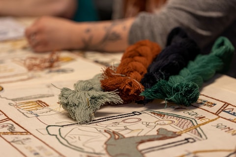 Découverte de la broderie de Saillon