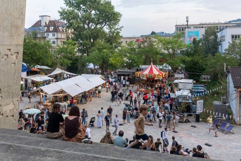 Fête d’été au quartier des musées de Berne