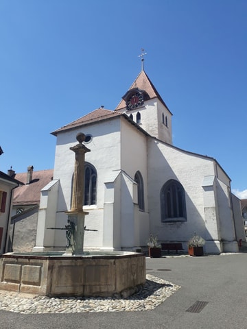 Visite de l’église médiévale de Grandson