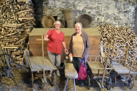 Visite en patois au musée rural jurassien