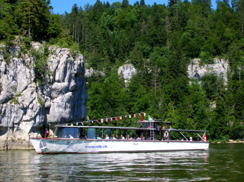 Navigation sur le lac des Brenets (NLB)