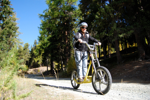 Trottinettes en Valais