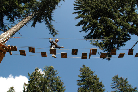 Parc accrobranche Fun Forest – Crans-Montana
