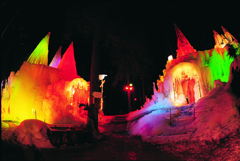 Palais de glace du Lac Noir