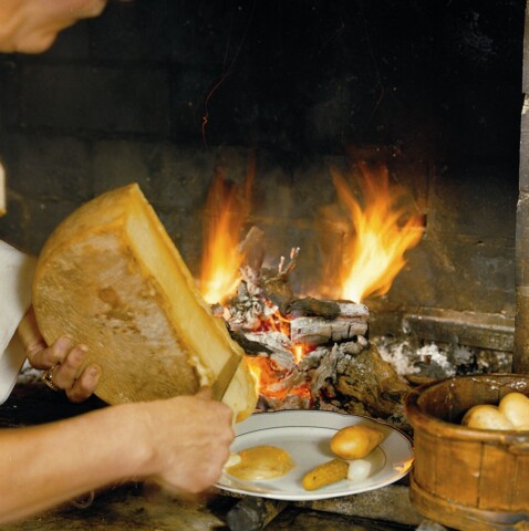 Raclette à Moosalp
