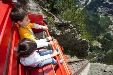 Funiculaire Gelmer sur le Gelmersee