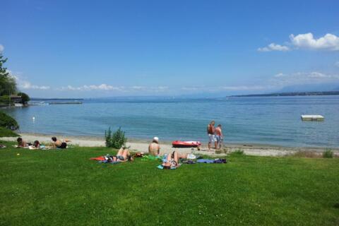 Plage de Céligny