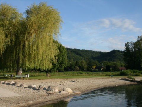 Plage de Cheyres