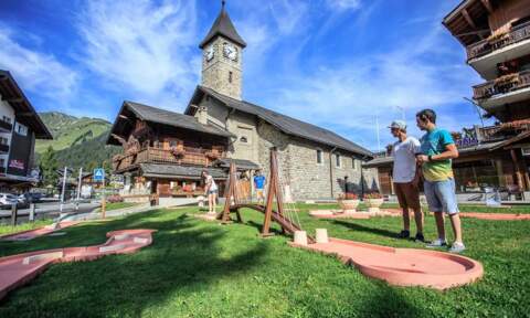 Minigolf de Morgins