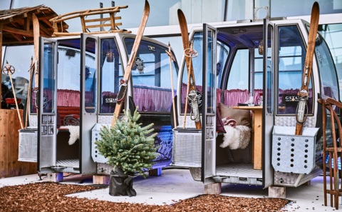 Cabines à Fondue de l&rsquo;Hôtel Mirador – Mont-Pélerin