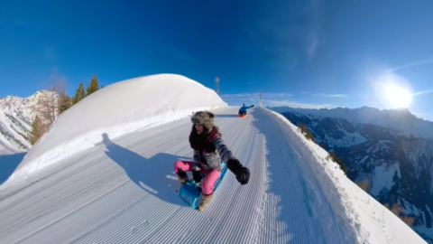 Piste de luge de Champex-Lac
