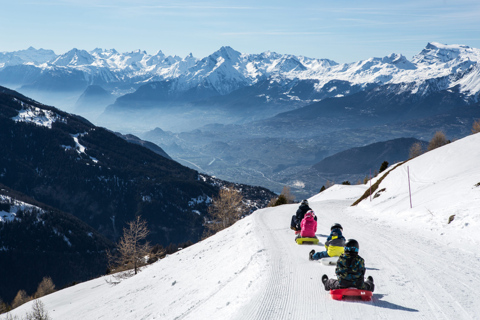 Piste de luge de Chandolin