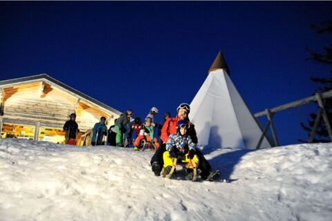 Piste de luge de Riggisalp à Schwarzsee