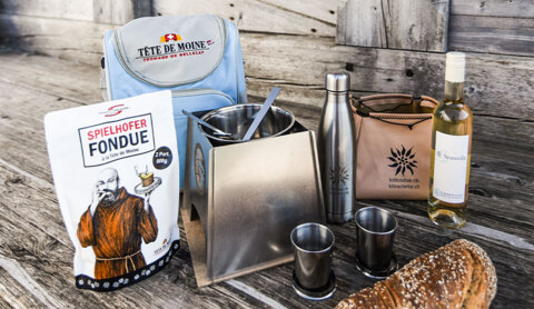 Kit fondue de la Maison de la Tête de Moine (JU BE)