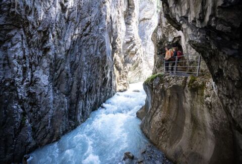 Gorge du glacier de Rosenlaui (BE)