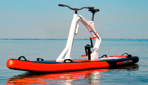 Le vélo aquatique débarque sur les rives du Léman