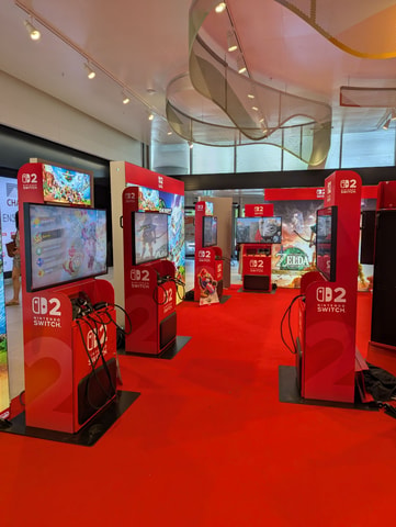 L’univers Nintendo au Centre Migros Romanel (VD)