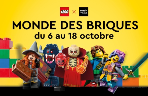 Le Monde des briques à Marin Centre