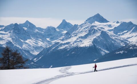 Balade en raquettes, visite du Hameau de Colombire et descente en luge